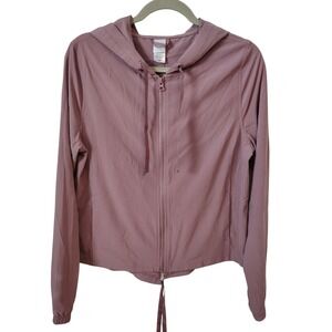 Victoria Sport Women's Jacket XS Mauve Pink Full Zip Hoodie Activewear Sports‎